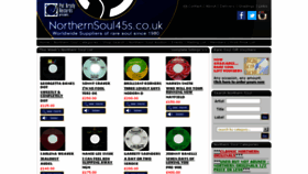 What Northernsoul45s.co.uk website looked like in 2017 (6 years ago)