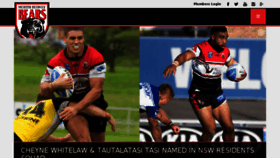 What Northsydneybears.com.au website looked like in 2017 (8 years ago)