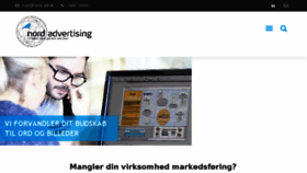 What Nord-ad.dk website looked like in 2017 (6 years ago)