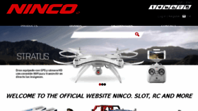 What Ninco.com website looked like in 2017 (7 years ago)