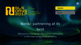 What Nlsdays.com website looked like in 2017 (6 years ago)