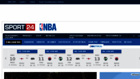 What Nba.sport24.gr website looked like in 2017 (7 years ago)