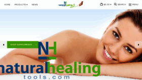 What Naturalhealingtools.com website looked like in 2017 (7 years ago)