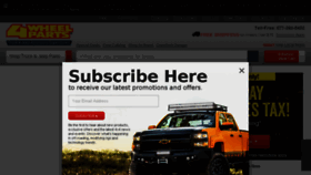 What National4wd.com website looked like in 2017 (6 years ago)