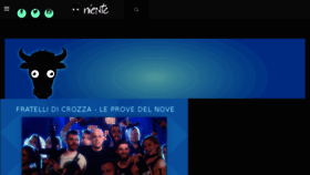 What Niente.tv website looked like in 2017 (7 years ago)