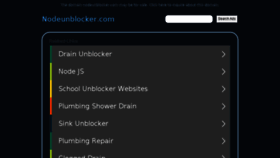 What Nodeunblocker.com website looked like in 2017 (6 years ago)