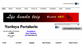 What Nordportal.net website looked like in 2017 (6 years ago)
