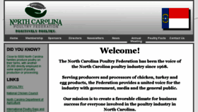 What Ncpoultry.org website looked like in 2017 (6 years ago)