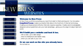 What Newpress.com website looked like in 2017 (6 years ago)