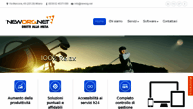 What Neworg.net website looked like in 2017 (8 years ago)