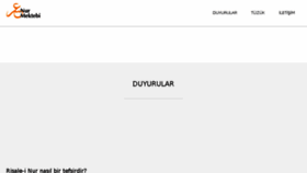 What Nurmektebi.net website looked like in 2017 (6 years ago)