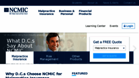 What Ncmic.com website looked like in 2017 (6 years ago)