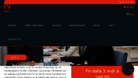 What Net1.dk website looked like in 2017 (6 years ago)