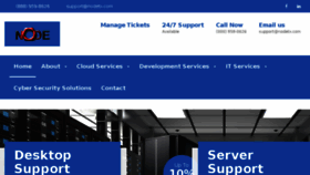What Nodetx.com website looked like in 2017 (8 years ago)
