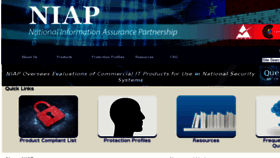 What Niap-ccevs.org website looked like in 2017 (6 years ago)