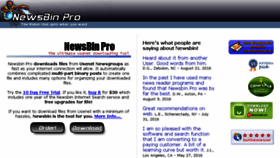What Newsbinpro.com website looked like in 2017 (6 years ago)