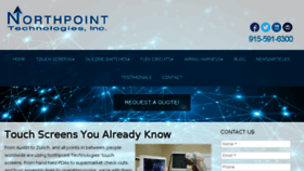What Northpointouch.com website looked like in 2017 (6 years ago)