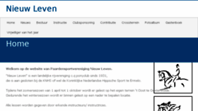 What Nieuw-leven.nl website looked like in 2017 (6 years ago)