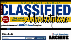 What Northeastgeorgiamarketplace.com website looked like in 2017 (6 years ago)