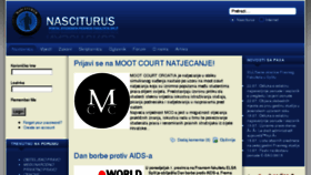 What Nasciturus.com website looked like in 2017 (6 years ago)