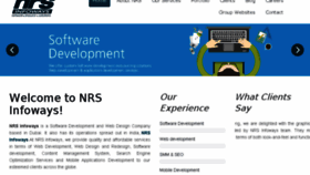 What Nrsinfoways.com website looked like in 2017 (6 years ago)