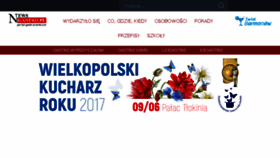 What Newsgastro.pl website looked like in 2017 (6 years ago)