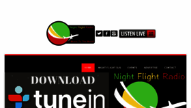 What Nightflightradio.net website looked like in 2017 (6 years ago)