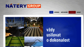 What Natery.cz website looked like in 2017 (6 years ago)