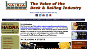 What Nadra.org website looked like in 2017 (6 years ago)