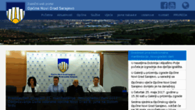 What Novigradsarajevo.ba website looked like in 2017 (6 years ago)