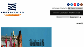 What Nuevocentro.es website looked like in 2017 (6 years ago)