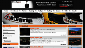 What Nogripracing.com website looked like in 2017 (8 years ago)