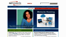 What Netwiz.net website looked like in 2017 (8 years ago)