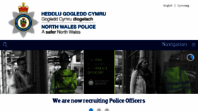 What North-wales.police.uk website looked like in 2017 (6 years ago)