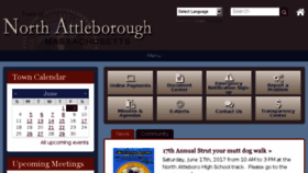 What Nattleboro.com website looked like in 2017 (6 years ago)