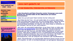 What Nach-gedacht.net website looked like in 2017 (6 years ago)