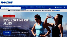 What Nl.myprotein.com website looked like in 2017 (6 years ago)