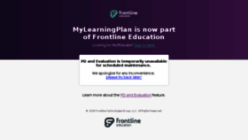 What Na.mylearningplan.com website looked like in 2017 (6 years ago)