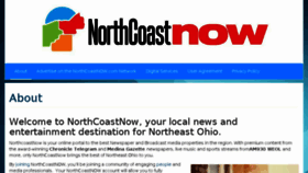 What Northcoastnow.com website looked like in 2017 (6 years ago)