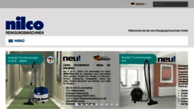 What Nilco.de website looked like in 2017 (6 years ago)