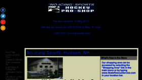 What Noicingsports.com website looked like in 2017 (8 years ago)