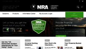 What Nraendorsedinsurance.com website looked like in 2017 (6 years ago)
