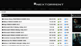 What Nextorrent.ws website looked like in 2017 (6 years ago)