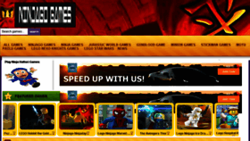 What Ninjagogames.org website looked like in 2017 (6 years ago)