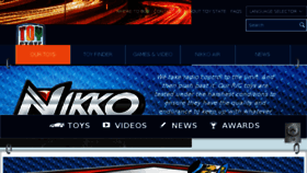 What Nikko.eu website looked like in 2017 (6 years ago)
