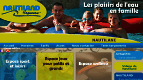 What Nautiland.net website looked like in 2017 (6 years ago)