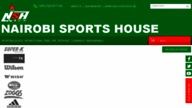 What Nairobisportshouse.com website looked like in 2017 (6 years ago)