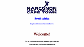 What Narconon.org.za website looked like in 2017 (6 years ago)