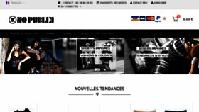 What Nopublik.com website looked like in 2017 (6 years ago)