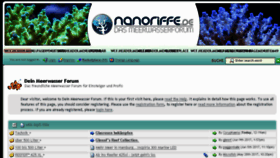 What Nanoriffe.de website looked like in 2017 (6 years ago)